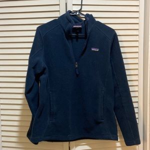 Patagonia half zip Women’s fleece size M
